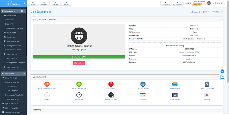 Sử dụng cPanel trên Shared Hosting - Hướng dẫn chi tiết cho người mới bắt đầu